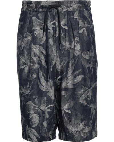 Emporio Armani Denim Shorts - Grey