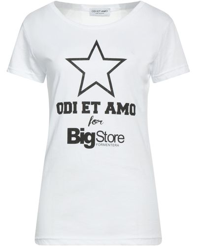 Odi Et Amo T-shirts - Weiß