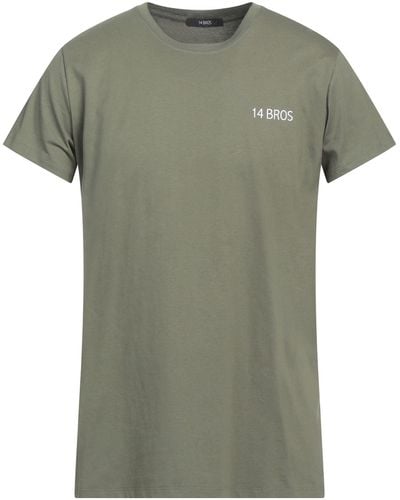 14 Bros T-shirts - Grün