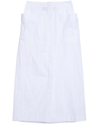 Jacquemus Maxi Skirt - White