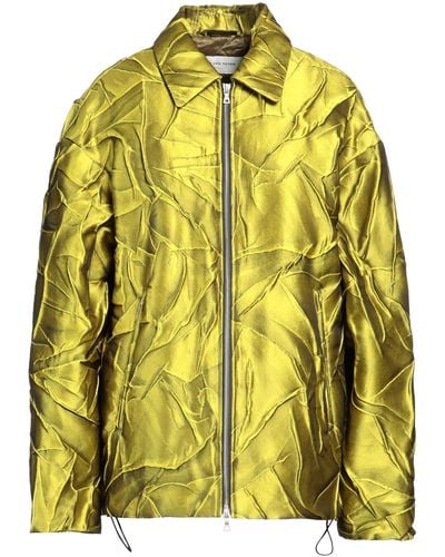 Dries Van Noten Acid Jacket Polyester, Silk, Acrylic - Yellow