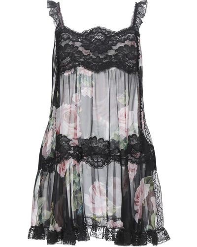 Dolce & Gabbana Slip Dress - Black