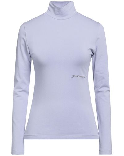 hinnominate Lilac T-Shirt Cotton, Elastane - Blue