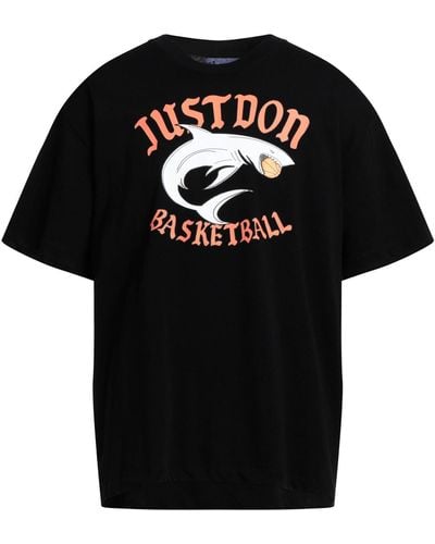 Just Don T-Shirt Cotton - Black