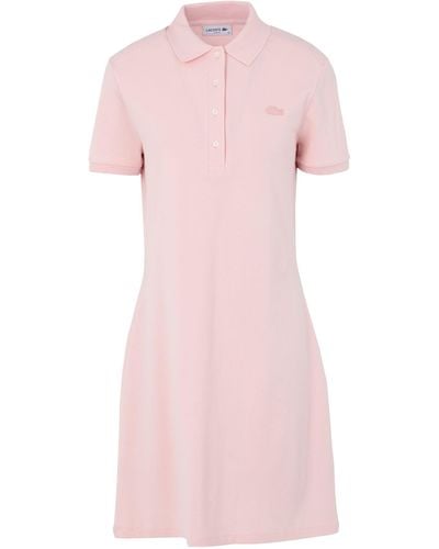 Lacoste Mini Dress - Pink