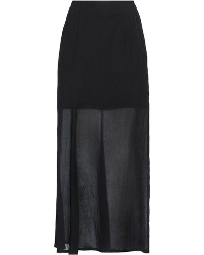 Yohji Yamamoto Maxi Skirt - Black