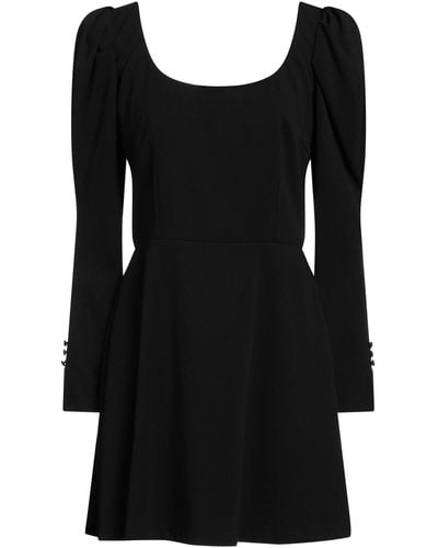 Imperial Mini Dress Polyester, Elastane - Black