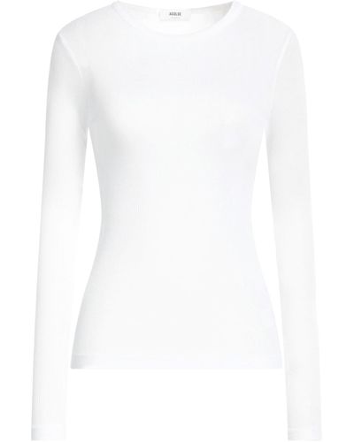 Agolde T-Shirt Viscose, Elastane - White