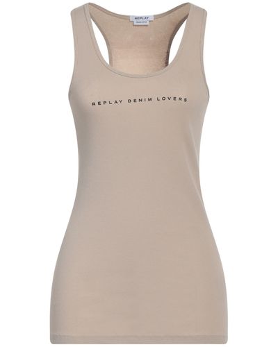 Replay Tank Top - Brown