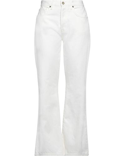 Nili Lotan Denim Trousers - White