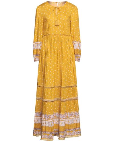 Superdry Long Dress - Yellow
