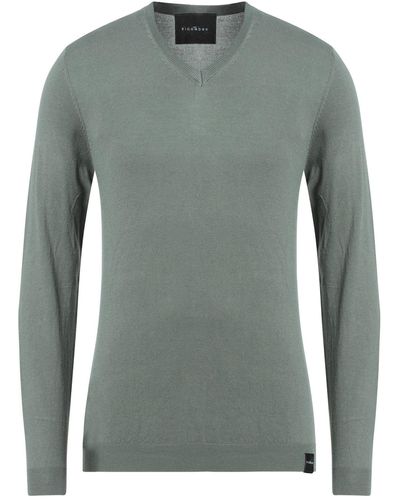 John Richmond Dark Sweater Viscose, Nylon - Gray
