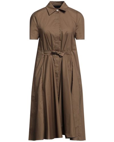 Collection Privée Midi Dress - Brown