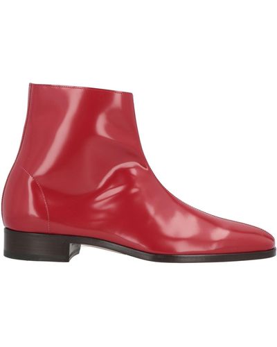 Tom Ford Ankle Boots - Red