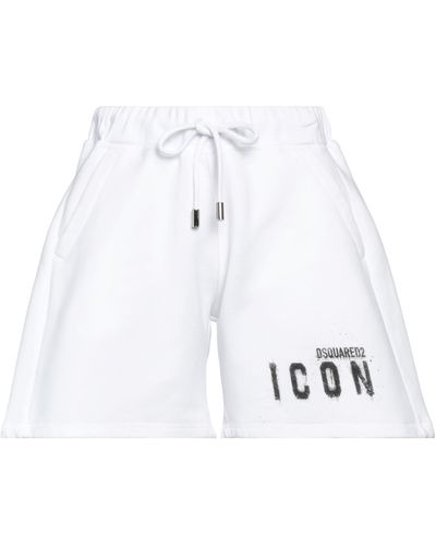 DSquared² Shorts & Bermuda Shorts - White