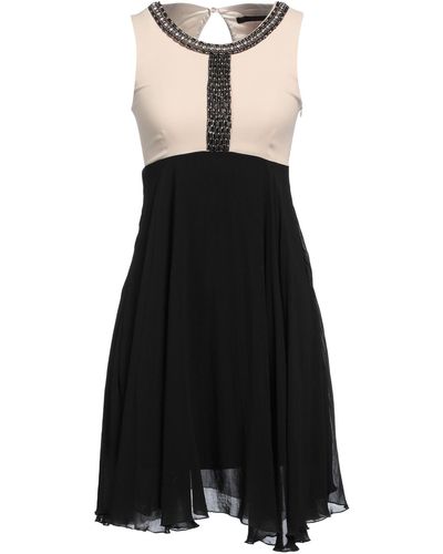 Pinko Mini Dress Acetate, Viscose, Elastane - Black