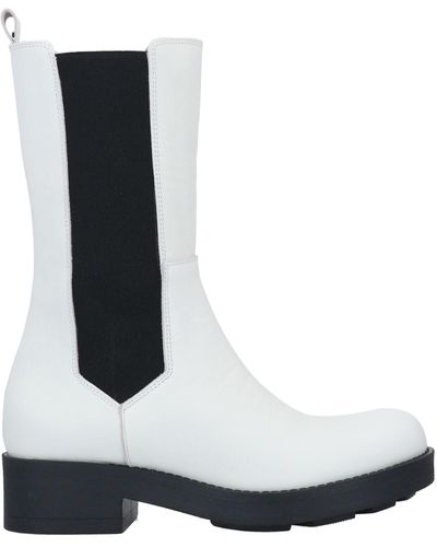 Ottod'Ame Ankle Boots - White