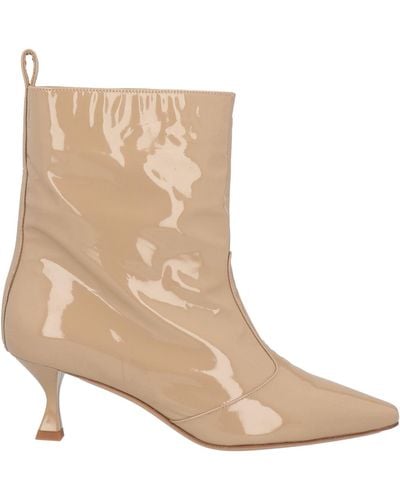 Wo Milano Ankle Boots - Natural