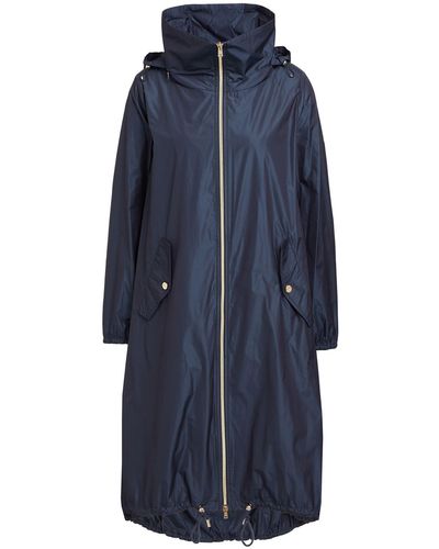 Herno Overcoat & Trench Coat Polyester - Blue