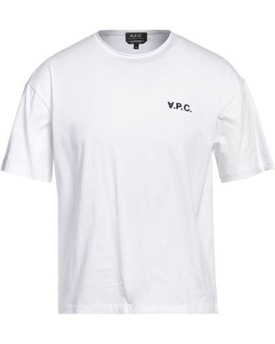 A.P.C. T-shirts - Weiß