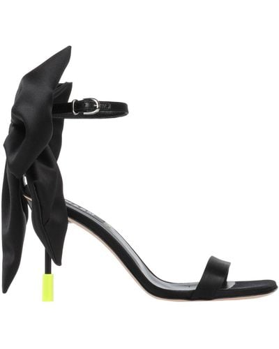 MSGM Sandalias - Negro