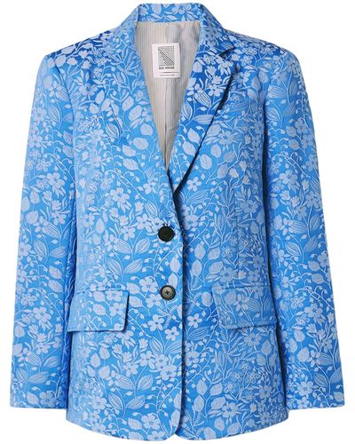 Rosie Assoulin Suit Jacket - Blue