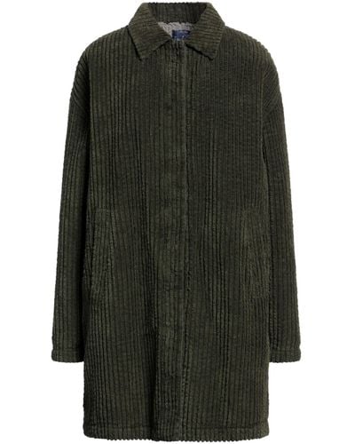 Jacob Coh?n Military Coat Cotton, Polyester, Elastane - Green