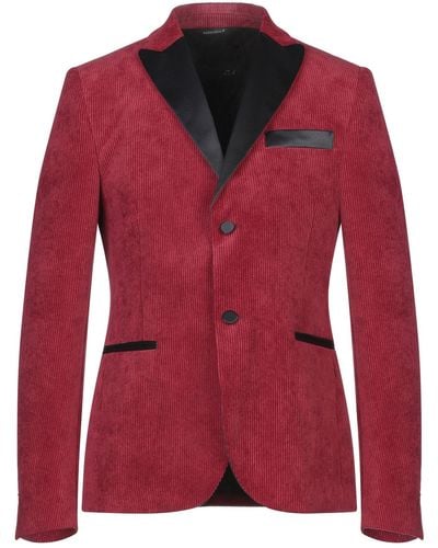 Daniele Alessandrini Suit Jacket - Red