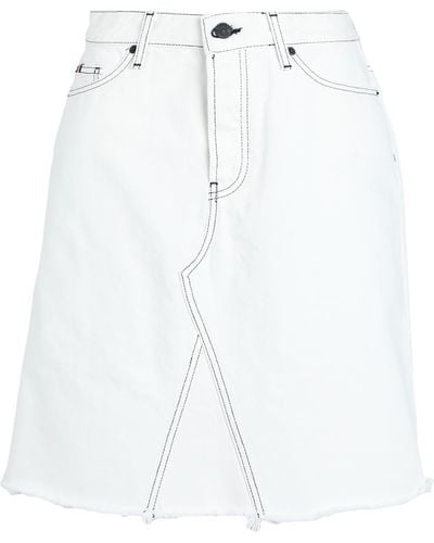 Tommy Hilfiger Denim Skirt - White