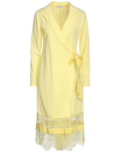 Massimo Rebecchi Midi Dress - Yellow