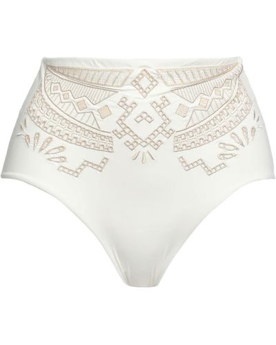 Ermanno Scervino Bikini Bottoms & Swim Briefs - White