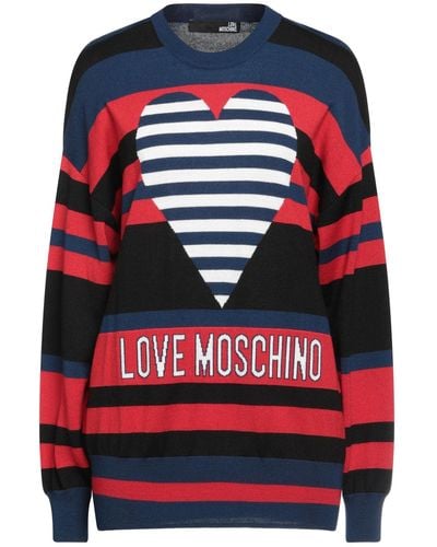 Love Moschino Pullover - Blu