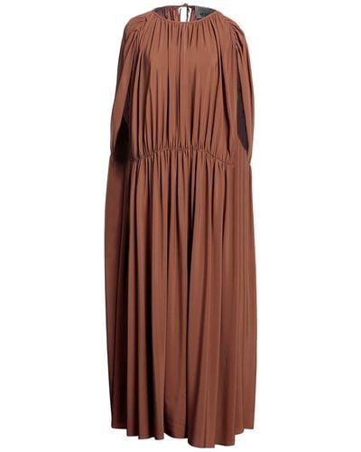 Erika Cavallini Semi Couture Maxi Dress - Brown