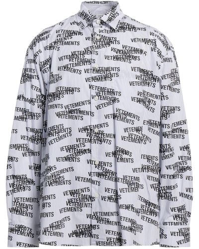 Vetements Shirt - Gray