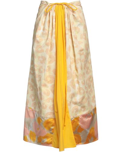 Marni Midi Skirt - Yellow