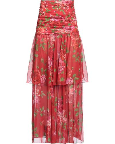 DISTRICT® by MARGHERITA MAZZEI Maxi Skirt - Red