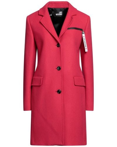 Love Moschino Coat - Red