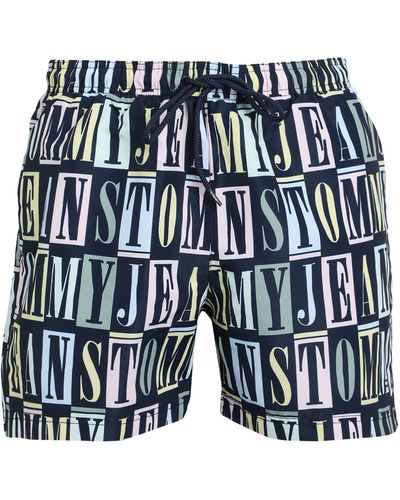 Tommy Hilfiger Boxer Da Mare - Blu