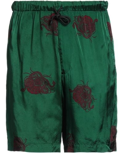 Dries Van Noten Shorts & Bermuda Shorts - Green