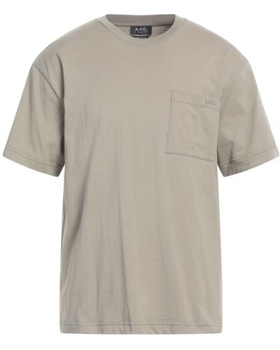 A.P.C. T-shirts - Grau