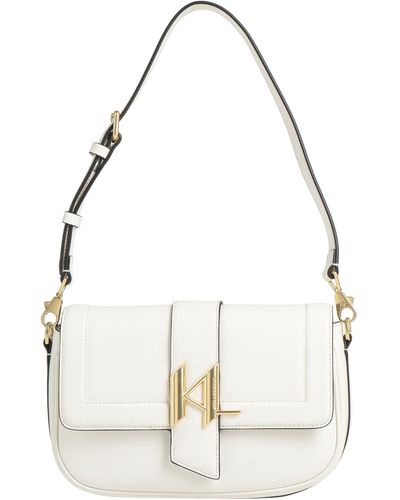 Karl Lagerfeld Shoulder Bags - White