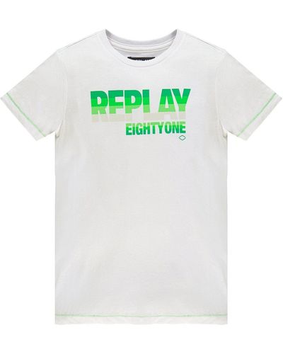 Replay Camiseta - Verde