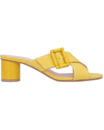 Anna Baiguera Sandals - Yellow