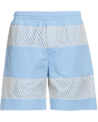 MSGM Shorts E Bermuda - Blu