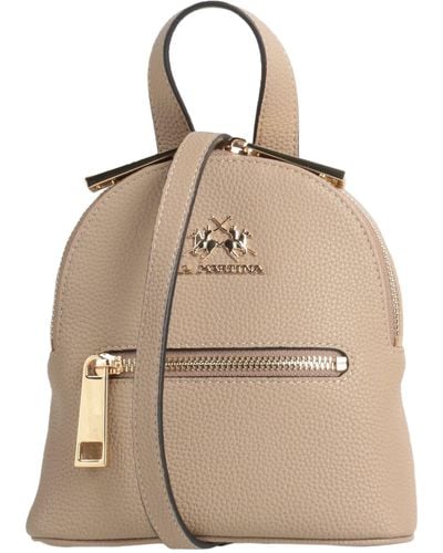 La Martina Cross-body Bag - Natural