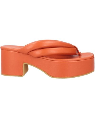 Dries Van Noten Thong Sandal - Orange