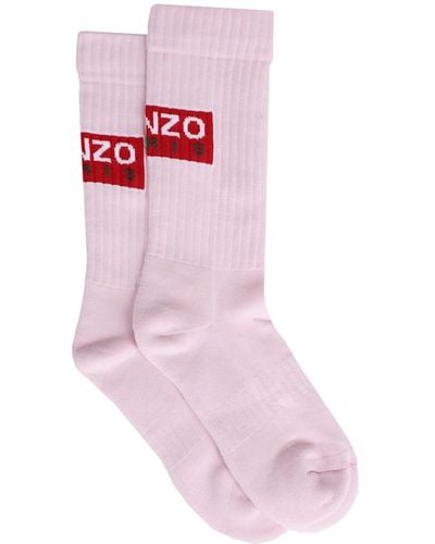 KENZO Socks & Hosiery - Pink