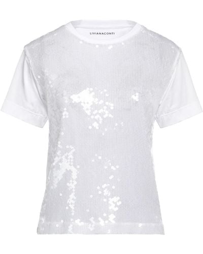Liviana Conti T-shirts - Weiß