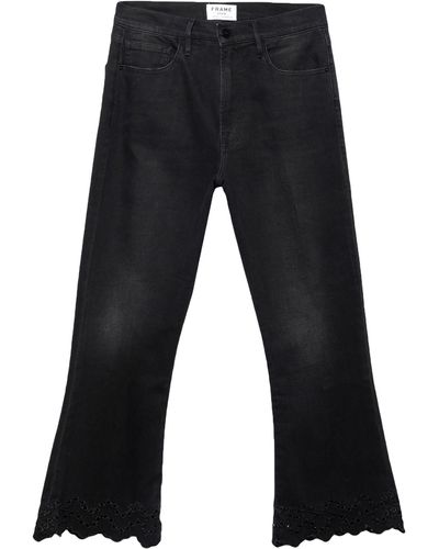 FRAME Cropped Jeans - Nero