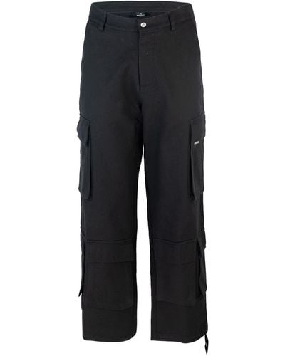 Represent Trousers > straight trousers - Noir